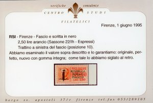 REPUBBLICA SOCIALE ITALIANA ... 