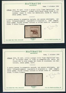 LUOGOTENENZA 1943 - Lupa ... 