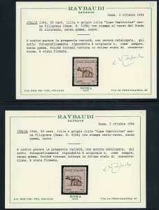 LUOGOTENENZA 1943 - Lupa ... 