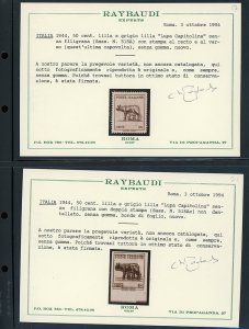 LUOGOTENENZA 1943 - Lupa ... 