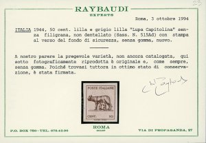 LUOGOTENENZA 1943 - Lupa ... 