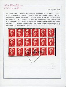 LUOGOTENENZA 1945 - Bellissima ... 