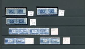 REPUBBLICA ITALIANA PACCHI POSTALI ... 