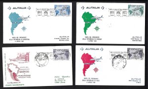 REPUBBLICA ITALIANA POSTA AEREA ... 