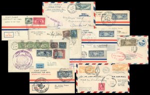 STATI UNITI DAMERICA POSTA AEREA 1906/1940 ... 