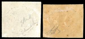 1867 - 3 cent. grigio rosa e  3 ... 