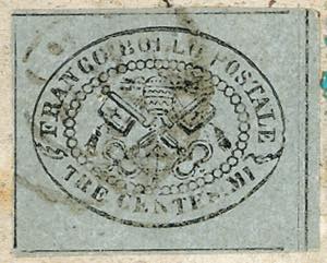 1869 - 3 cent. grigio II ... 