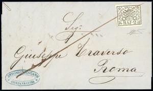 CIVITAVECCHIA - 2 baj bianco (3A), perfetto, ... 