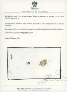 1859 - 1/2 baj giallo paglia (1), ... 