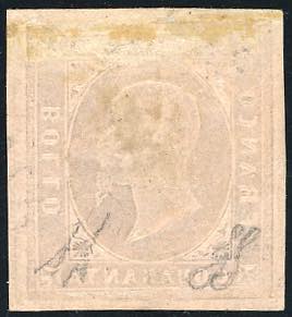 1853 - 40 cent. rosa chiaro (6), ... 