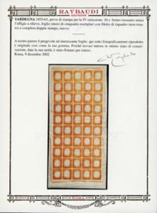 PROVE 1861 - 10 cent. bruno ... 