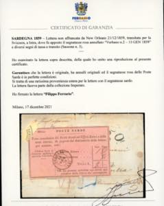 SEGNATASSE 1859 - Lettera non ... 