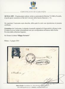 1860 - 20 grana grigio ardesia ... 