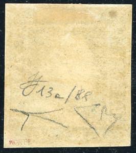 1859 - 20 grana nero ardesia, pos. ... 