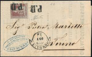 1857 - 1 crazia carminio bruno su ... 