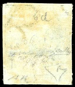 1851 - 4 crazie verde giallo scuro ... 