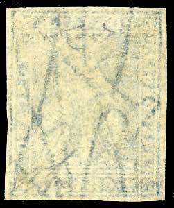 1857 - 2 crazie azzurro grigio ... 