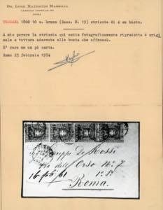 1861 - 10 cent. bruno (19), ... 