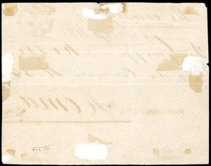 1860 - 20 cent. azzurro, striscia ... 