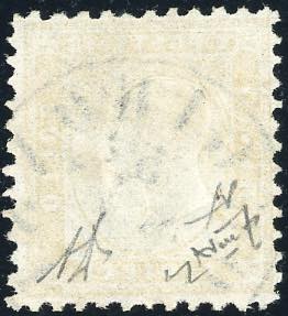 1862 - 10 cent. giallo olivastro ... 