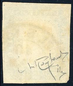 1863 - 15 cent. azzurro scuro, ... 