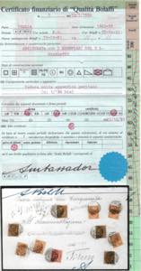 1881 - 2 lire scarlatto vivo, De ... 