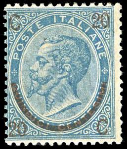 1865 - 20 cent. su 15 cent. Ferro di ... 