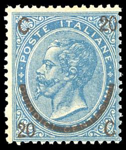 1865 - 20 cent. su 15 cent. Ferro di ... 