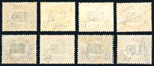 1878 - Servizio soprastampati, ... 