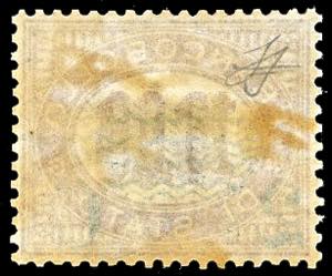 1878 - 2 cent. su 10 lire Servizio ... 