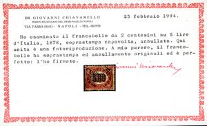 1878 - Servizio soprastampati, ... 