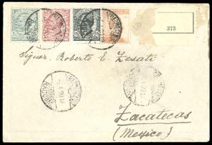 1920 - 5 cent., 10 cent. e 15 cent. Leoni, ... 