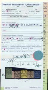 1852 - Emissione senza punto dopo ... 