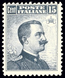 1909 - 15 cent. Michetti, II tipo (86), ... 