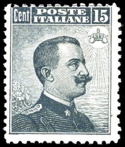 1909 - 15 cent. Michetti, II tipo (86), ... 