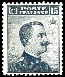 1909 - 15 cent. Michetti, II tipo (86), ... 