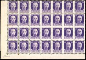 1929 - 50 cent. Imperiale, blocco di 28 ... 