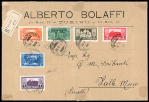 1929 - Montecassino, sei valori (262/267), ... 