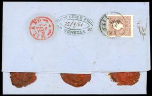 1861 - 10 soldi bruno, II tipo ... 