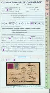 1860 - 20 cent. lilla rosa (28e), ... 