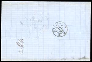 1870 - 20 cent. azzurro, tiratura ... 