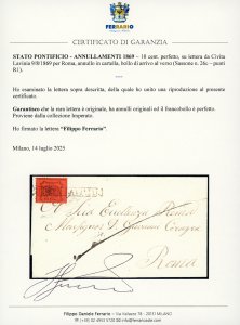 CIVITA LAVINIA, Cart. Punti R1 - ... 