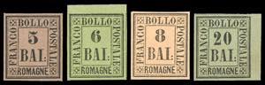 1859 - Serie completa (1/9), diversi ... 