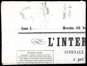 1859 - 1/2 grano arancio scuro, I ... 