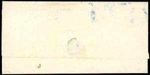 1859 - 2 grana azzurro oltremare, ... 