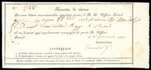 1855 - 25 cent. camoscio chiaro ... 