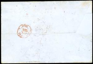 1860 - 10 cent. bruno nero (19a), ... 