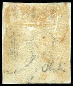 1851 - 6 crazie grigio scuro su ... 