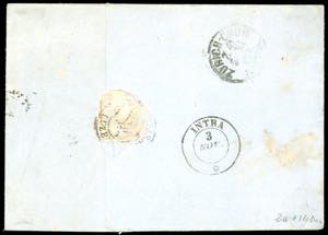 1862 - 20 cent. indaco con ... 