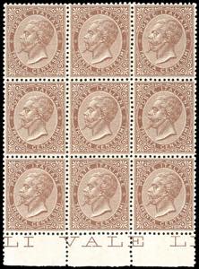 1866 - 30 cent. De La Rue, tiratura di ... 